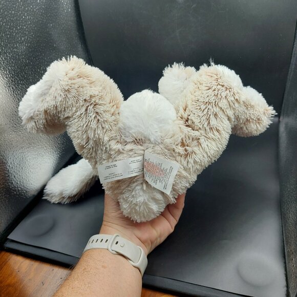 Melissa & Doug Burrow Bunny 9" Stuffed Plush Sitting Lop-Eared Floppy Rabbit - Picture 5 of 7